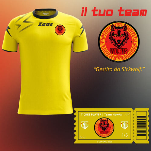 Gioca con i Wolves il 3/1/26